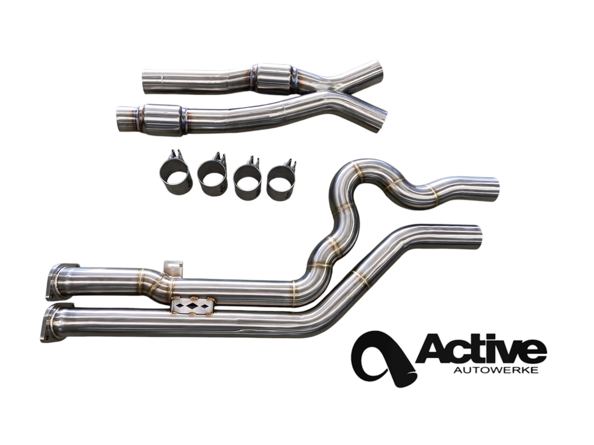 Rura środkowa Active Autowerke BMW F97 X3 M (Equal Length midpipe)