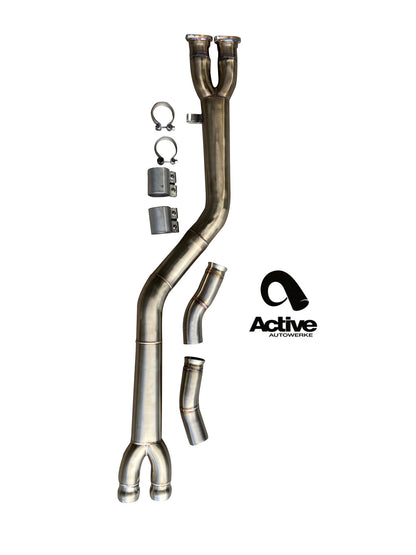 Rura środkowa Active Autowerke BMW F97 X3 M (single mid pipe)